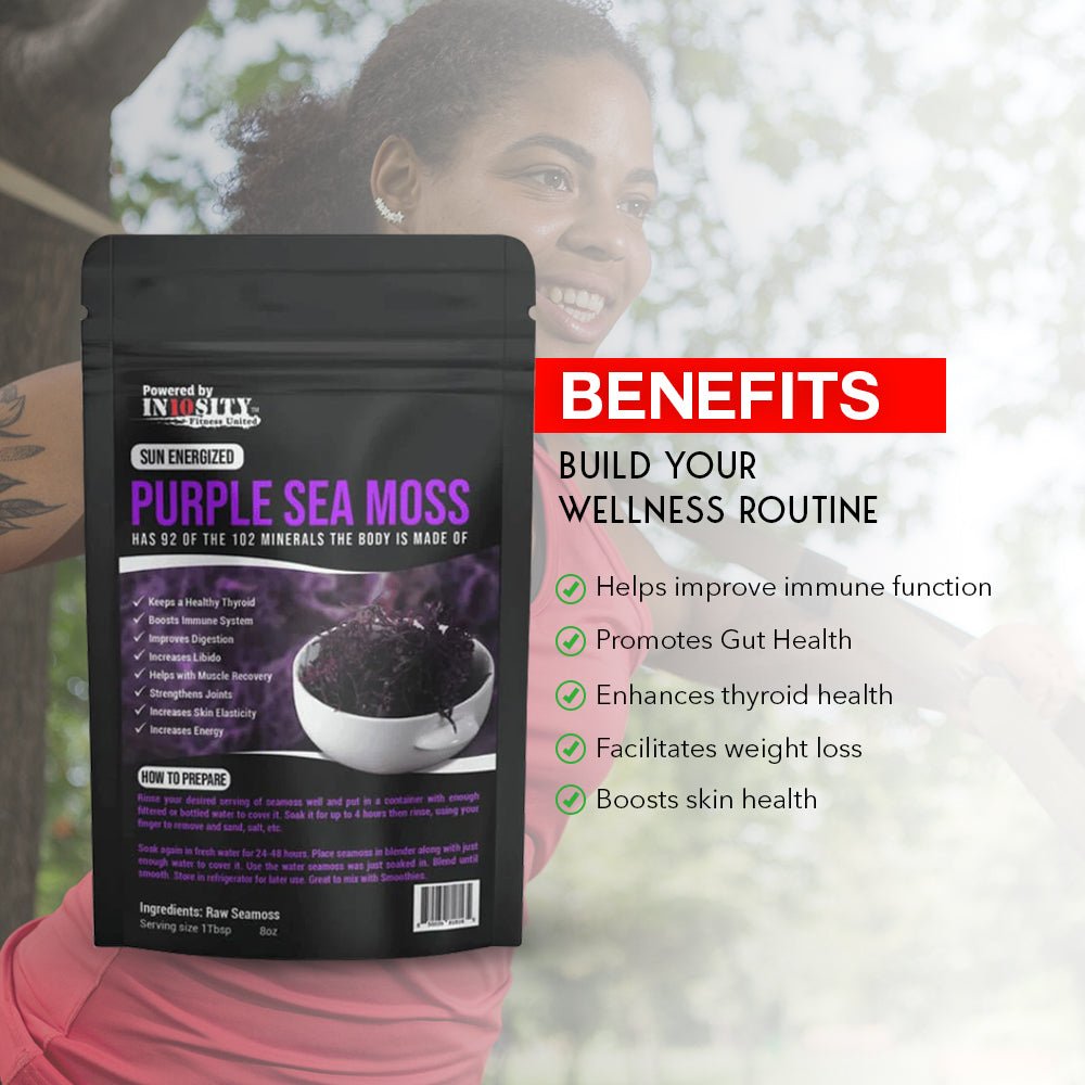 Purple Sea Moss (Dried) - In10sityFitnessUnited