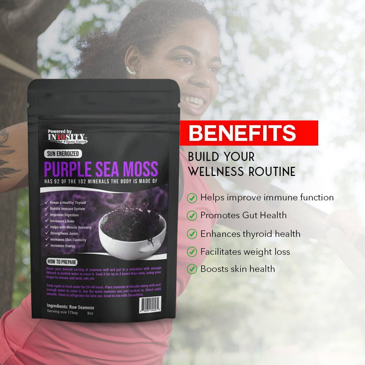 Purple Sea Moss (Dried) - In10sityFitnessUnited