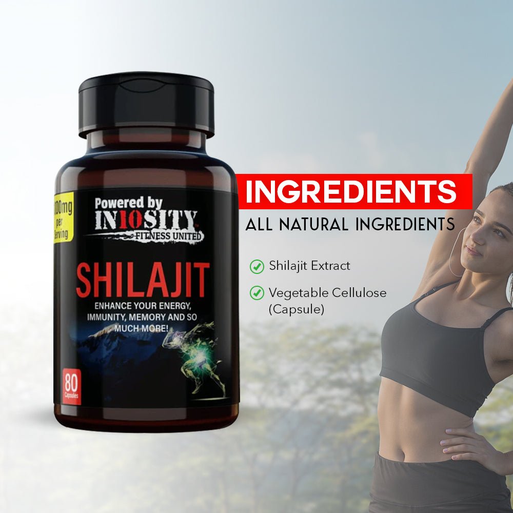 Shilajit Extract (Capsules) - In10sityFitnessUnited