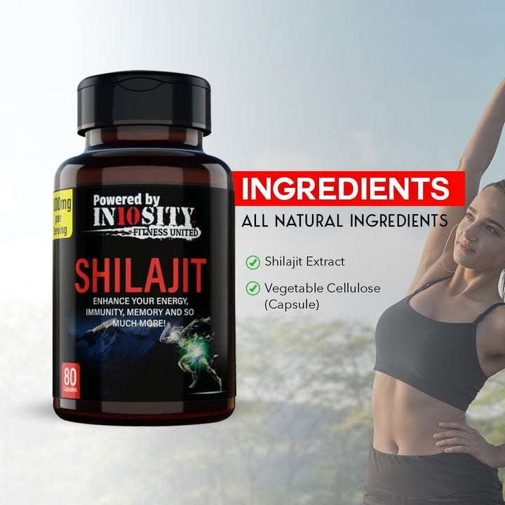 Shilajit Extract (Capsules) - In10sityFitnessUnited