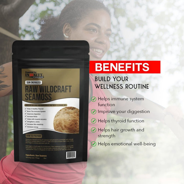 Raw Wildcraft Seamoss (Dried) - In10sityFitnessUnited