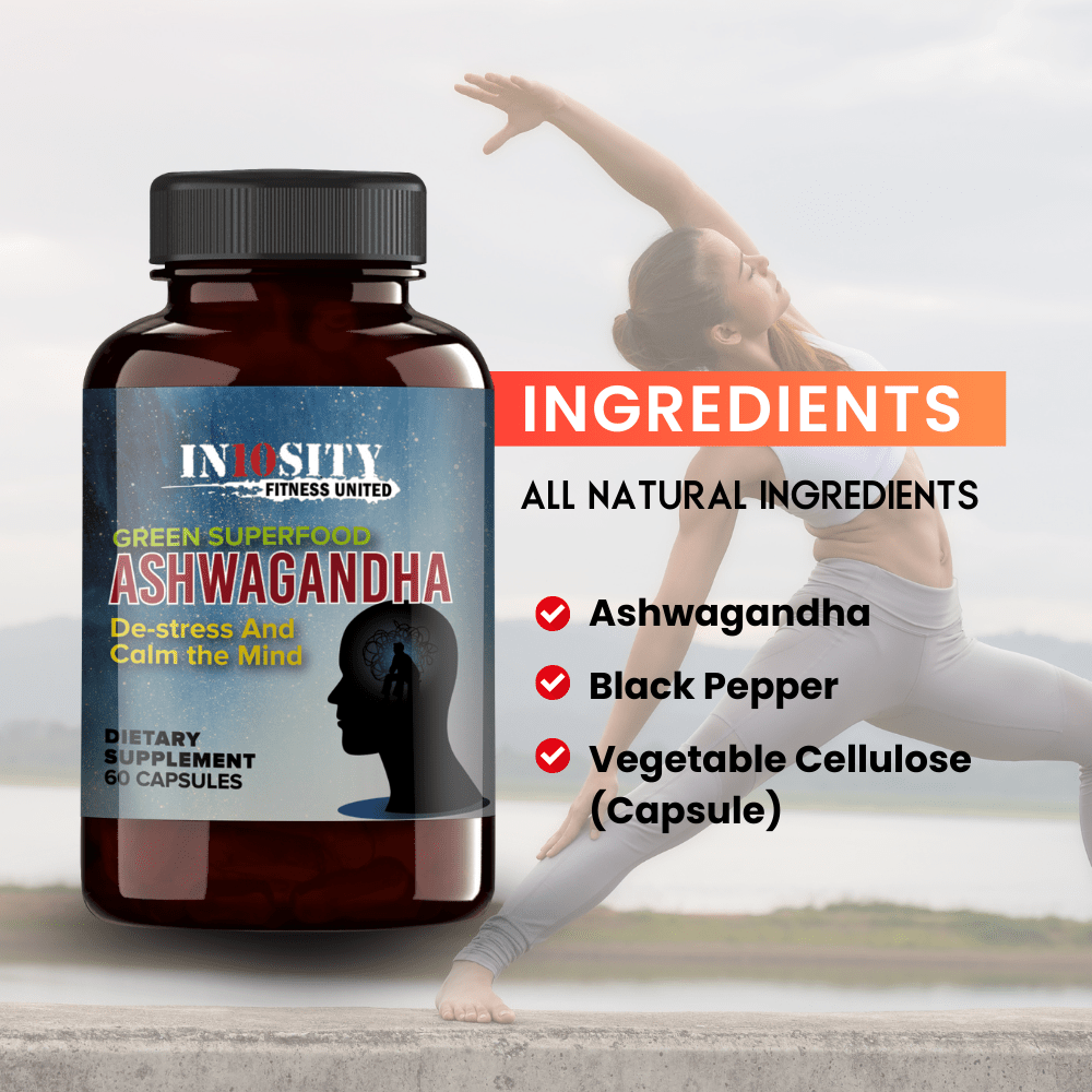Ashwagandha Extract (Capsules) - In10sityFitnessUnited