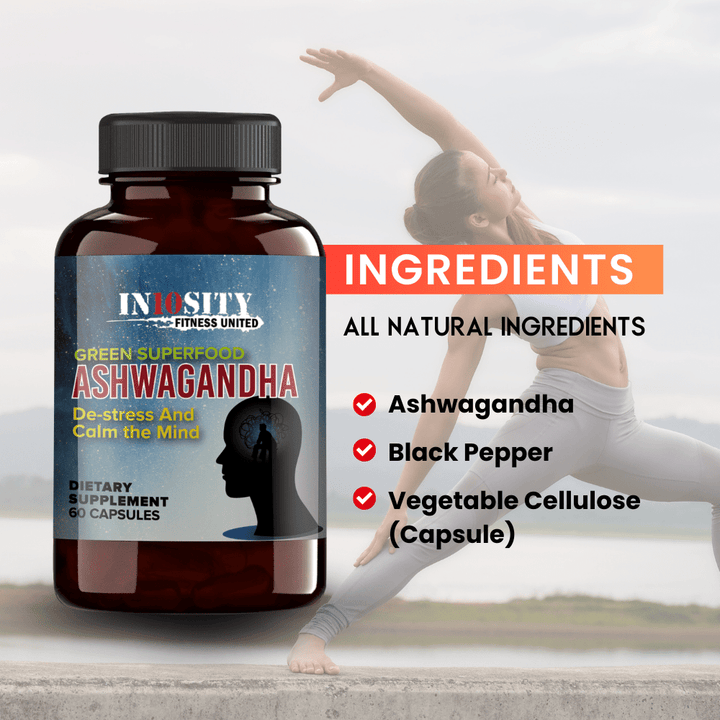 Ashwagandha Extract (Capsules) - In10sityFitnessUnited