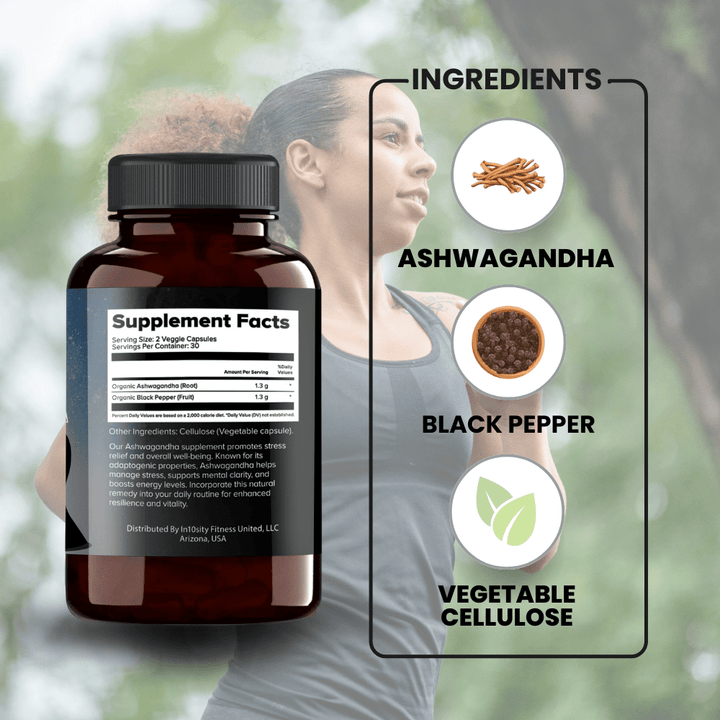 Ashwagandha Extract (Capsules) - In10sityFitnessUnited