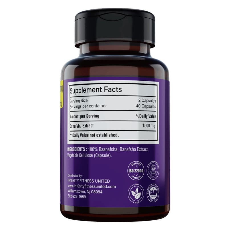 Banafsha Extract X3 - In10sityFitnessUnited