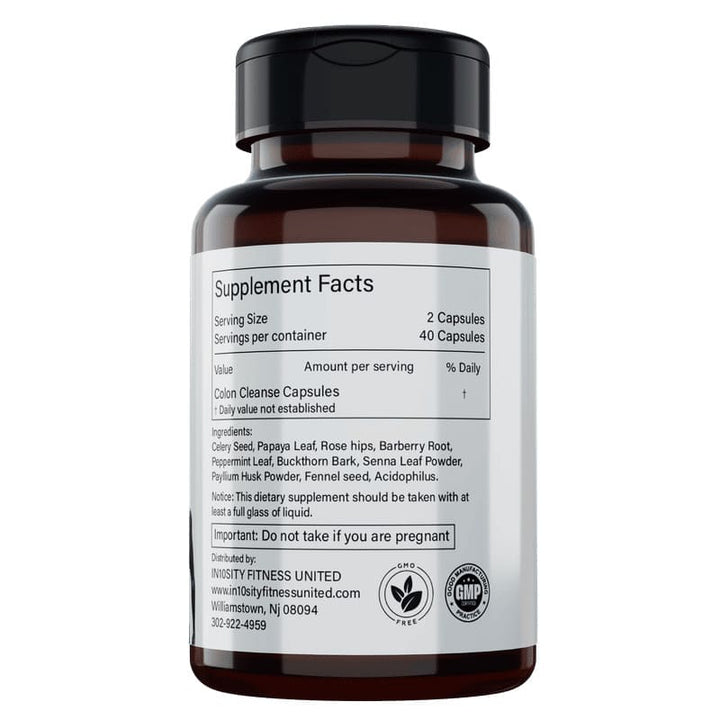 In10sified Colon Cleanse x 6 - In10sityFitnessUnited