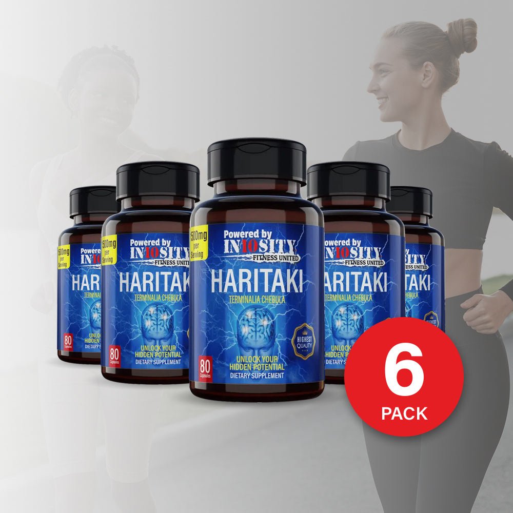 Haritaki x 6 (80 Capsules / 40 Servings) - In10sityFitnessUnited