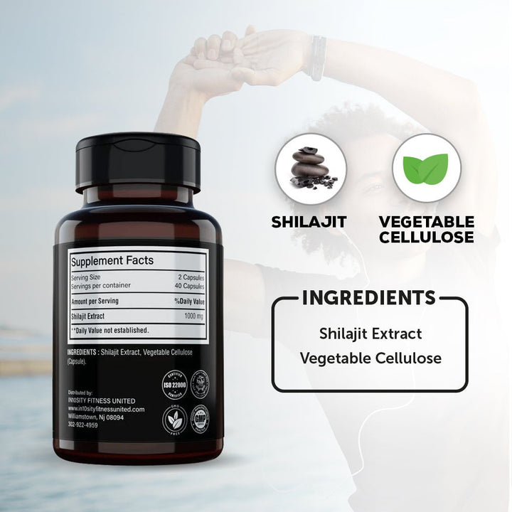 Shilajit Extract (Capsules) - In10sityFitnessUnited